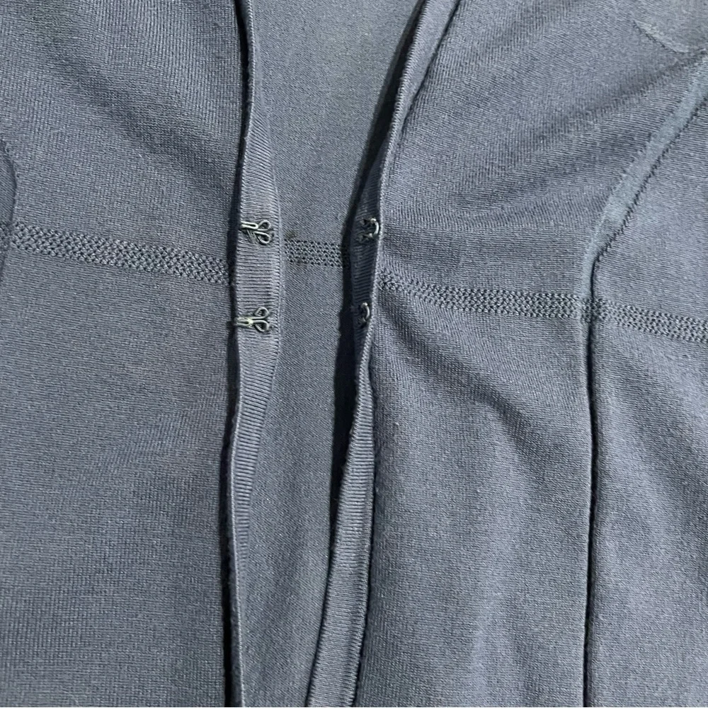 White House Black Market Blue V-Neck Cardigan Sweater Size Small